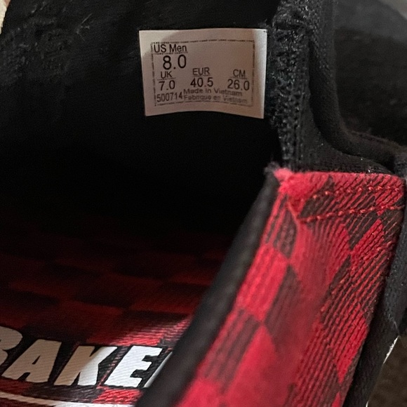 Vans x Baker Slip-on Pro Rowan Speedcheck Sneakers Soze 10 Women’s 8 Men’s - Picture 2 of 5